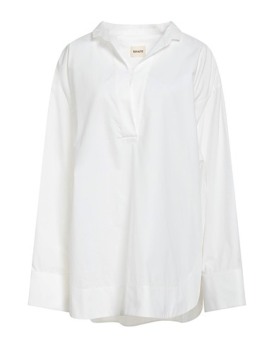 KHAITE Top White 100% Cotton