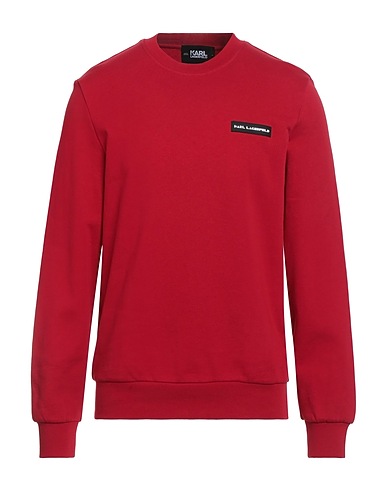 KARL LAGERFELD Sweatshirt Red 100% Organic cotton