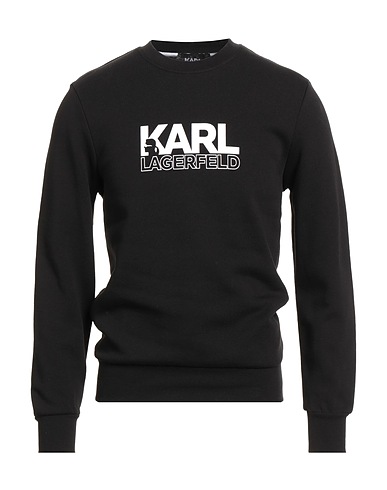 KARL LAGERFELD Sweatshirt Black 100% Organic cotton