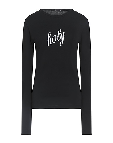 ANN DEMEULEMEESTER T-Shirt Schwarz 100% Baumwolle
