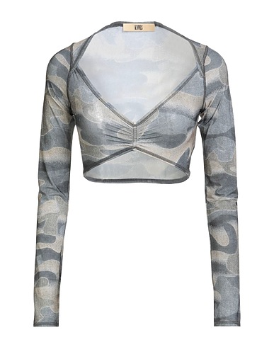KNWLS Top Grey 83% Polyester, 17% Elastane