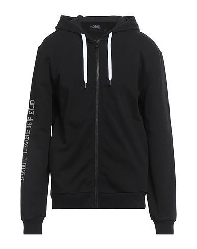 KARL LAGERFELD Hooded sweatshirt Black 100% Organic cotton