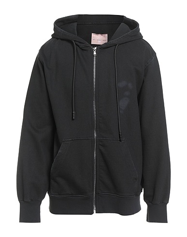 AN OTHER DATE Hooded track jacket NERO 100% Cotton
