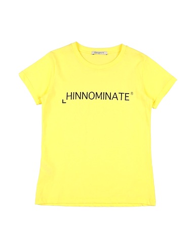 HINNOMINATE T-shirt KIDS Κίτρινο 100% Βαμβάκι