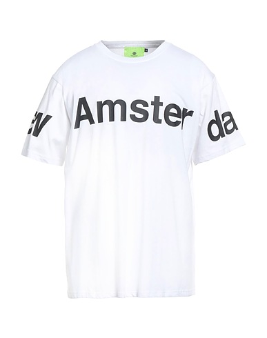 NEW AMSTERDAM SURFASSOCIATION T-shirt White 100% Cotton