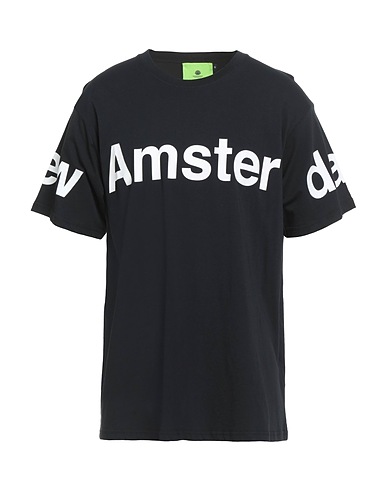 NEW AMSTERDAM SURFASSOCIATION T-shirt Nero 100% Cotone