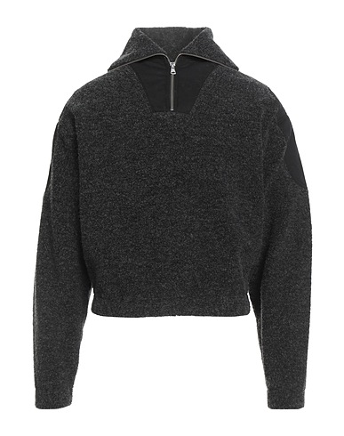 KARMUEL YOUNG Sweatshirt Charcoal 54% Wool, 33% Polyester, 13% Nylon