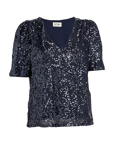 ICHI Топ без рукавов BLU NOTTE 95% Полиэстер, 5% Эластан