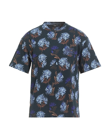 ETRO T-shirt Midnight blue 100% Cotton