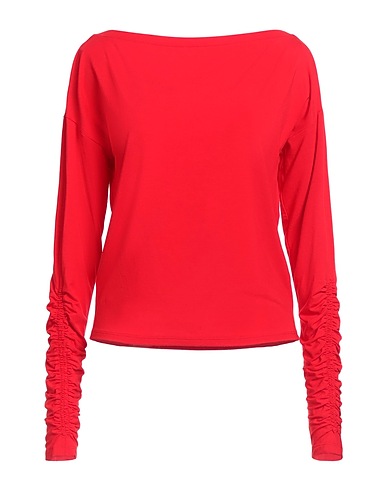 PATRIZIA PEPE T-shirt Red 92% Viscose, 8% Elastane