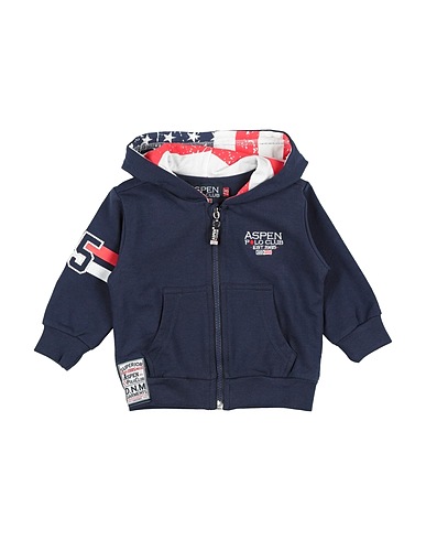 ASPEN POLO CLUB Sweatshirt Navy 95% Cotton, 5% Elastane