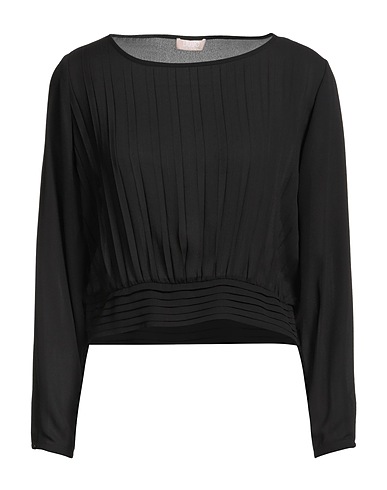 LIU •JO Top Black 100% Polyester