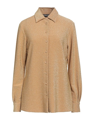 CHIARA BONI LA PETITE ROBE Solid colour shirts & blouses 48% Polyester, 27% Viscose, 10% Polyamide, 10% Metallic Polyester, 5% Elastane