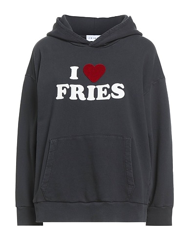 JOSHUA SANDERS Hooded track jacket 65% Cotton, 35% Polyester