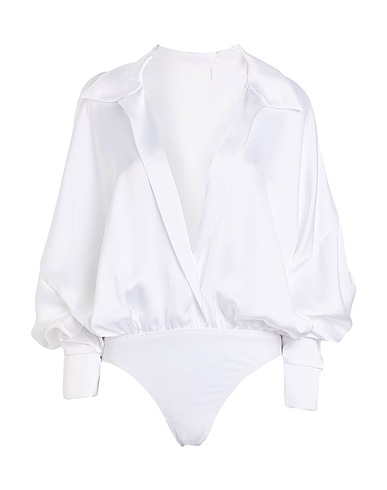 NORMA KAMALI TOPWEAR White 100% Polyester