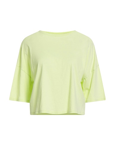 MAJESTIC FILATURES Oversize-T-Shirt Säuregrün 100% Organische Baumwolle