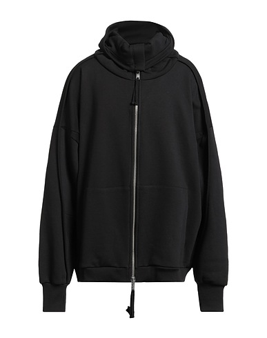 THOM KROM Hoodie Schwarz 88% Baumwolle, 12% Polyester