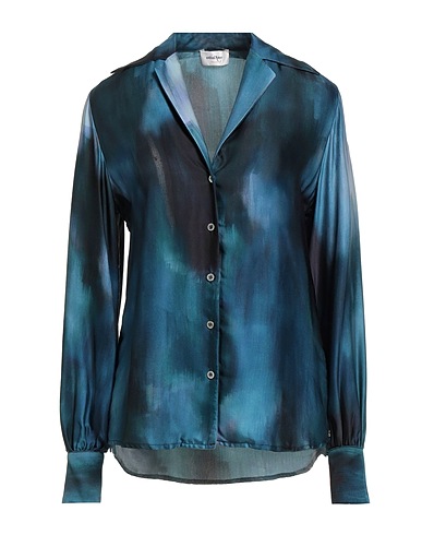 OTTOD'AME Shirts Deep teal 100% Viscose