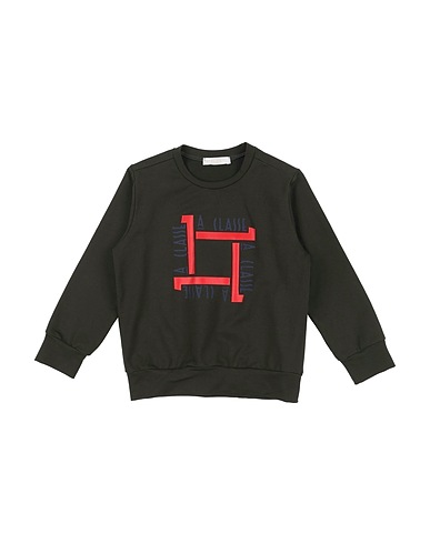 ALVIERO MARTINI 1a CLASSE Sudadera JUNIOR Verde oscuro 96% Algodón, 4% Elastán