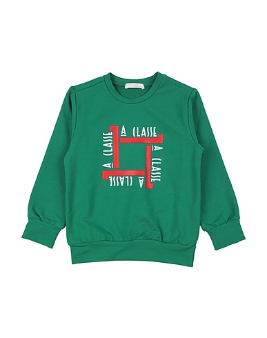 ALVIERO MARTINI 1a CLASSE Felpa JUNIOR Verde 96% Cotone, 4% Elastan