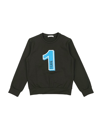 ALVIERO MARTINI 1a CLASSE Sweatshirt Dark green 96% Cotton, 4% Elastane