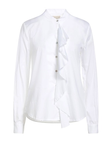 ALESSIA SANTI Shirts White 100% Cotton