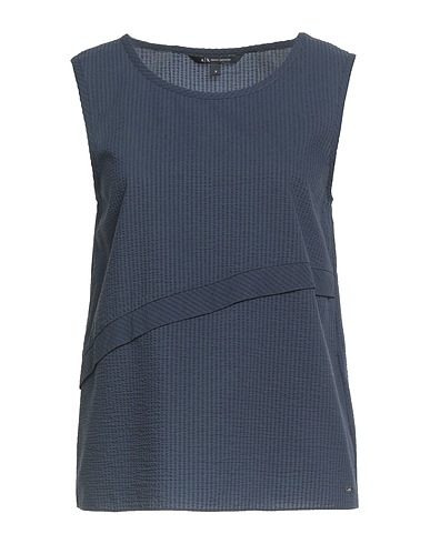 ARMANI EXCHANGE Top Blu navy 47% Modal, 35% Poliammide, 17% Cotone, 1% Elastan