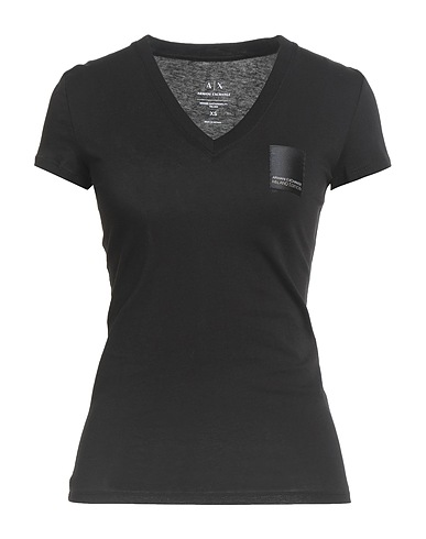 ARMANI EXCHANGE T-shirt Nero 100% Cotone