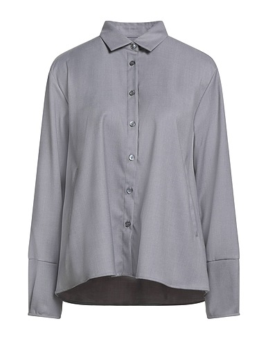 ROBERT FRIEDMAN Solid colour shirts & blouses Grey 65% Polyester, 33% Viscose, 2% Elastane