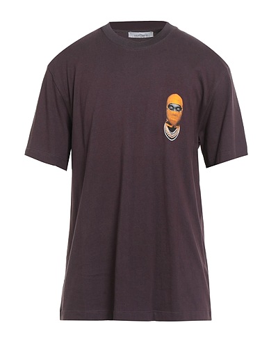 IH NOM UH NIT T-shirt Plum 100% Cotton, Elastane