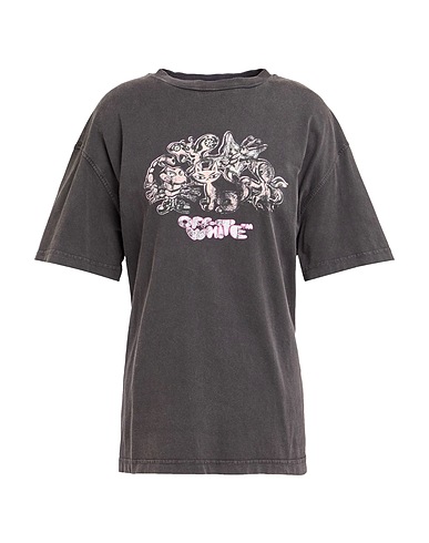 OFF-WHITE™ T-shirt Charcoal 100% Cotton