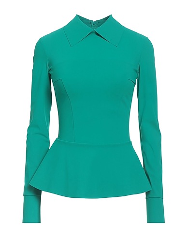 CHIARA BONI LA PETITE ROBE Top Emerald green 75% Polyamide, 25% Elastane