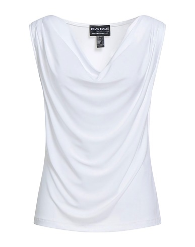 FRANK LYMAN Top White 95% Polyester, 5% Elastane