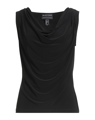 FRANK LYMAN Top Black 95% Polyester, 5% Elastane