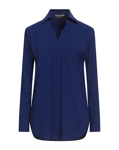 CHIARA BONI LA PETITE ROBE Polo Blu navy 75% Poliammide, 25% Elastan