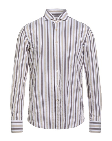 ALESSANDRO GHERARDI Striped shirt White 100% Cotton