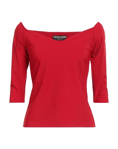 CHIARA BONI LA PETITE ROBE Top Tomato red 75% Polyamide, 25% Elastane