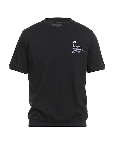 N°21 T-shirt Nero 100% Cotone