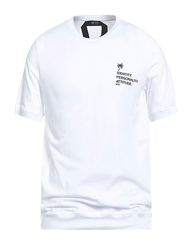 N°21 T-shirt White 100% Cotton