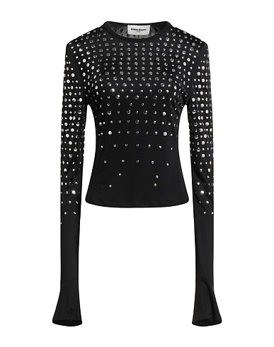 SONIA RYKIEL Top Black 100% Viscose