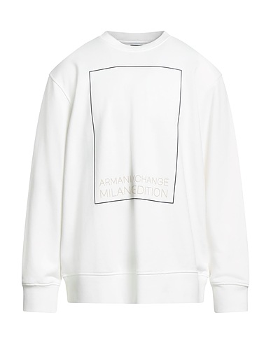 ARMANI EXCHANGE Sweatshirt Off white 100% Cotton