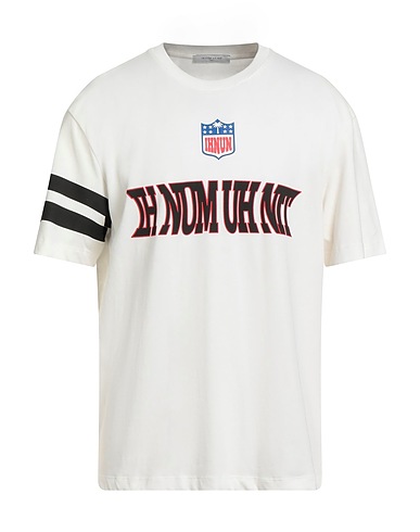IH NOM UH NIT T-shirt Off white 100% Cotone, Elastan