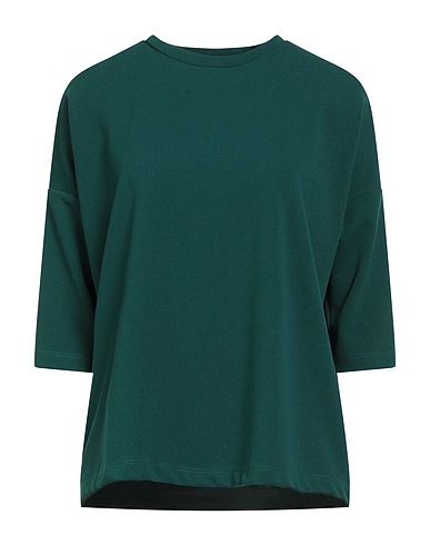 SOUVENIR Top Verde scuro 95% Poliestere, 5% Elastan