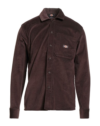 DICKIES Solid colour shirt 57% Cotton, 42% Polyester, 1% Elastane