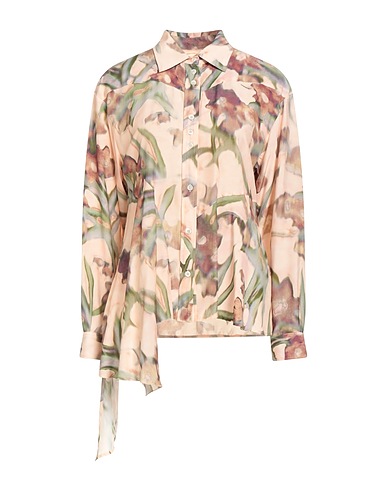 HIGH Camicie e bluse a fiori USE Rosa 76% Rayon, 24% Seta