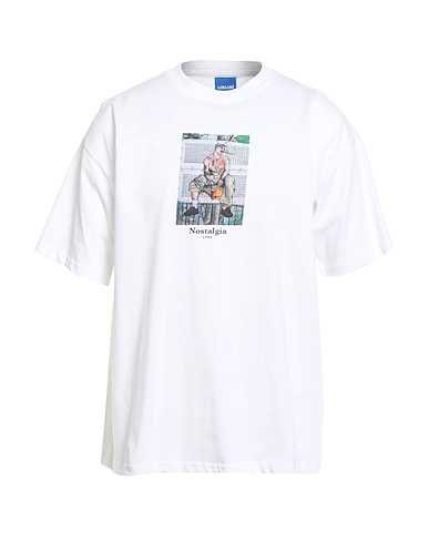 USUAL T-shirt White 100% Cotton