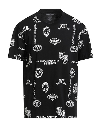 TRUE RELIGION T-shirt Black 100% Cotton