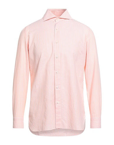 LUIGI BORRELLI NAPOLI Chemise à rayures 69% Coton, 31% Lin