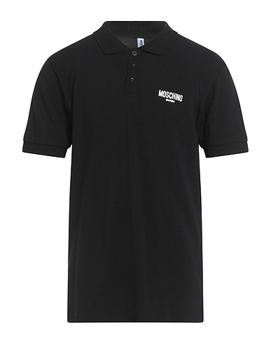 MOSCHINO Polo shirt SWIM Black 100% Cotton