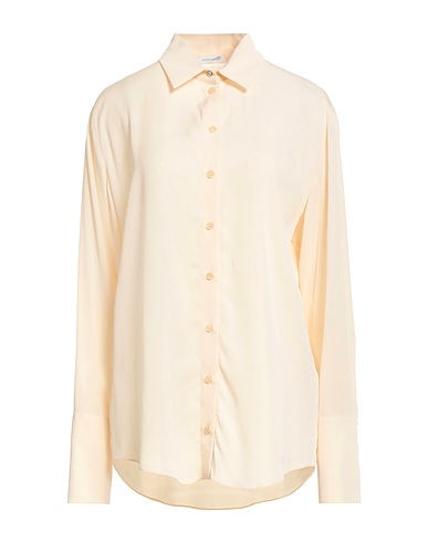 PATRIZIA PEPE Solid colour shirts & blouses Beige 100% Viscose